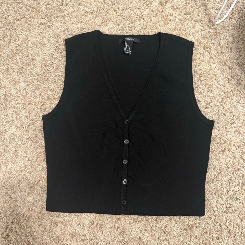 Forever 21 Button Up Tank